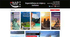 Desktop Screenshot of naptravel.com